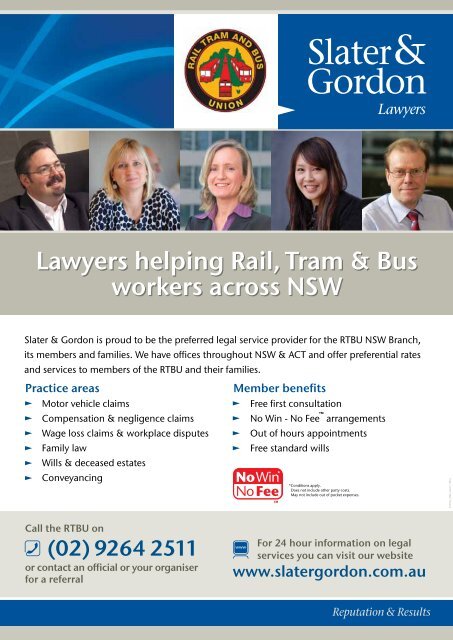 Keep Transits on Trains - Rail, Tram and Bus Union of NSW