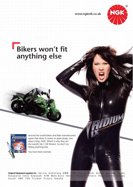 Bikers won't fit anything else - Ekon