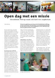 Open dag met een missie