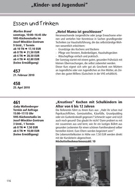 Programm 2010 - VHS Rheine