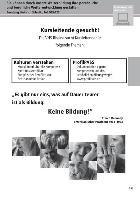 Programm 2010 - VHS Rheine