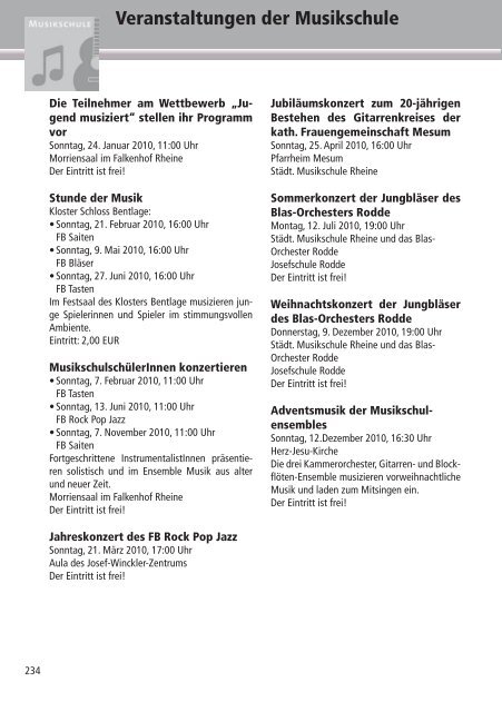 Programm 2010 - VHS Rheine