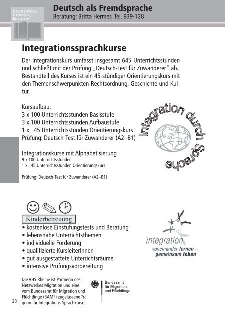 Programm 2010 - VHS Rheine