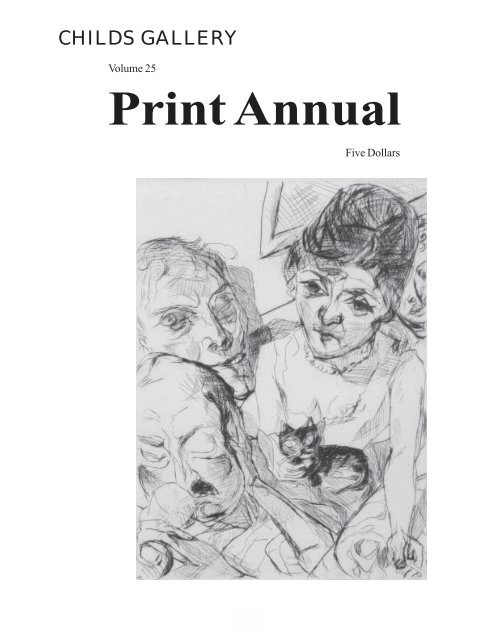 Print Annual 25 - Childs Gallery