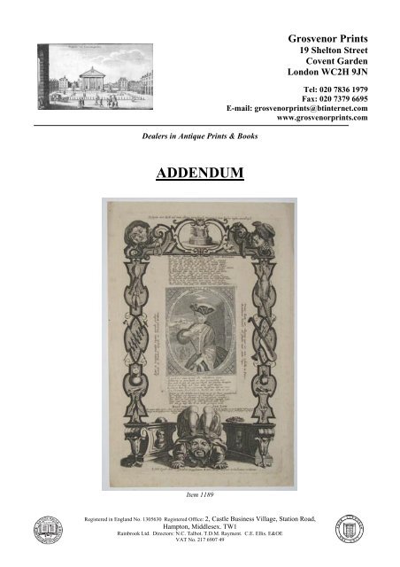 17 Addenda.pdf - Grosvenor Prints