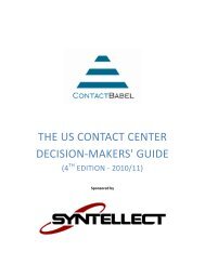 2011_ContactBabel - Syntellect