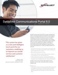 Syntellect Communications Portal 8.0