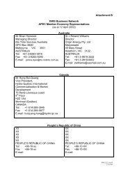 Attachment B EWG Business Network APEC Member Economy ...