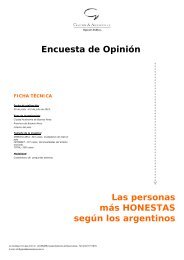ENCUESTA DE OPINON PUBLICA