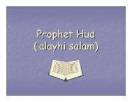 Prophet Hud ('alayhi salam) - Abdurrahman