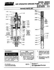 Lincoln Grease Gun Parts