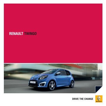 Renaut Twingo brochure 2011 (PDF) - Stichting Twingo Club