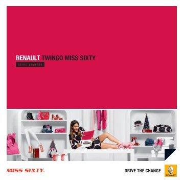 Renault Twingo Miss Sixty brochure 2011 - Stichting Twingo Club