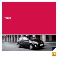 Renault Twingo II brochure 2010 (PDF) - Stichting Twingo Club