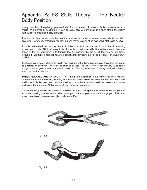 Formation Skydiving Progression Manual - British Parachute ...