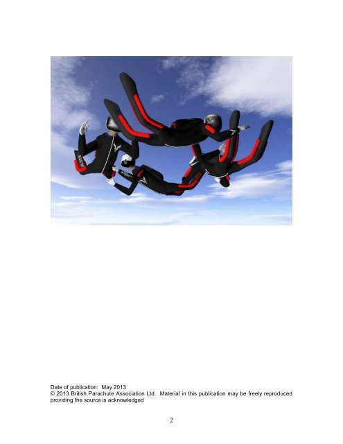 Formation Skydiving Progression Manual - British Parachute ...