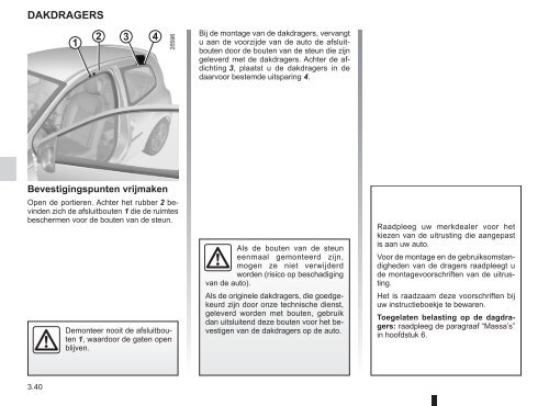 Renault Twingo handleiding (PDF) - Stichting Twingo Club