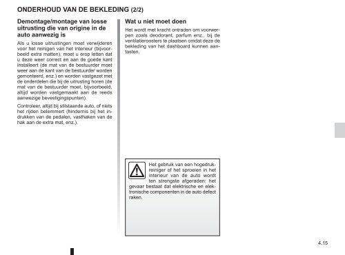 Renault Twingo handleiding (PDF) - Stichting Twingo Club