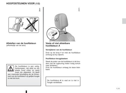 Renault Twingo handleiding (PDF) - Stichting Twingo Club