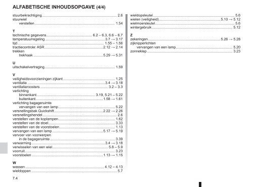 Renault Twingo handleiding (PDF) - Stichting Twingo Club