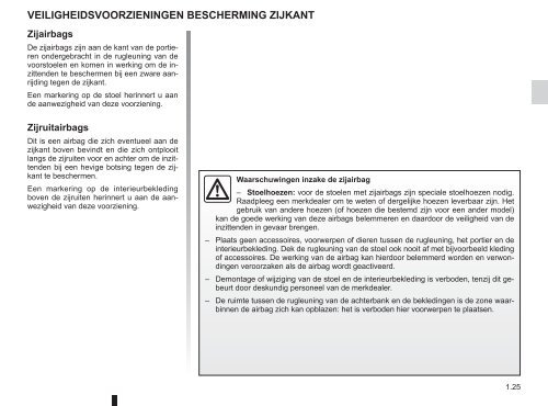 Renault Twingo handleiding (PDF) - Stichting Twingo Club