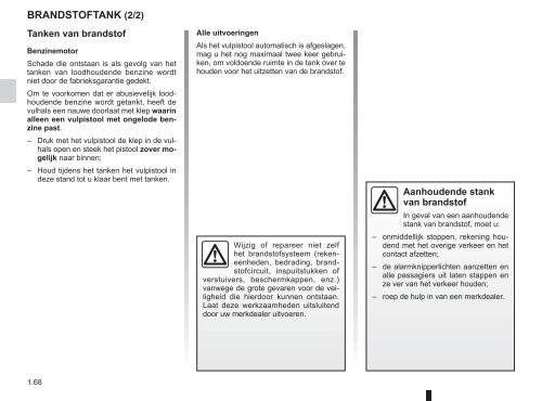 Renault Twingo handleiding (PDF) - Stichting Twingo Club