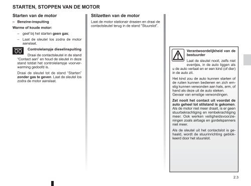 Renault Twingo handleiding (PDF) - Stichting Twingo Club