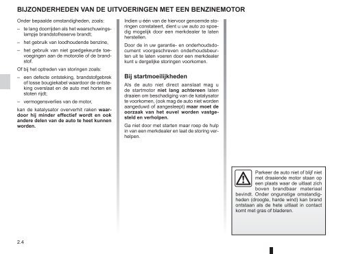 Renault Twingo handleiding (PDF) - Stichting Twingo Club