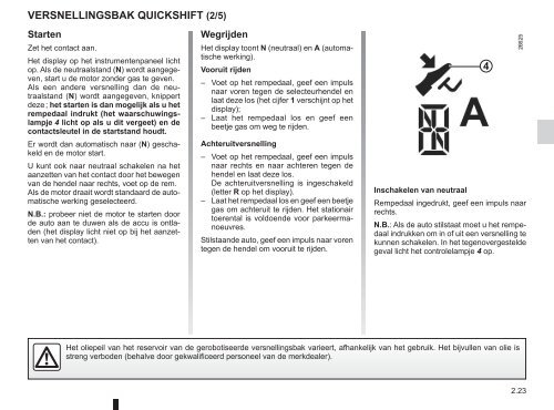 Renault Twingo handleiding (PDF) - Stichting Twingo Club