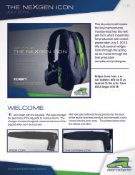 Icon Sizing Chart - Aerodyne