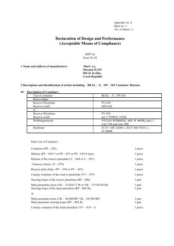 Appendix DDP - MarS as