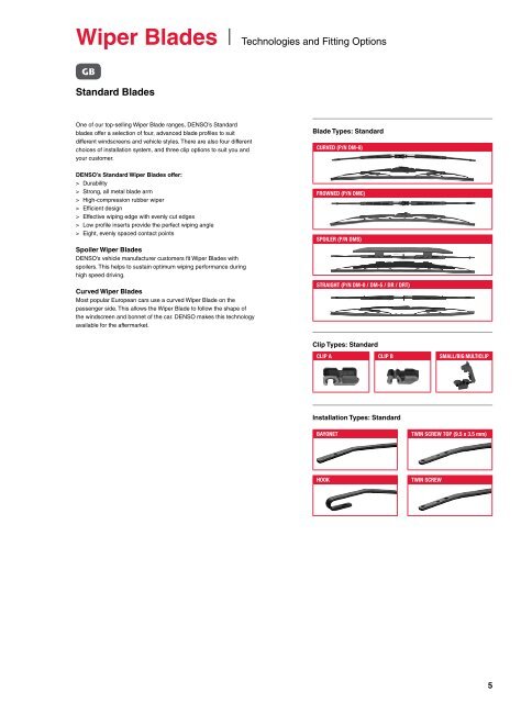 Wiper Blades - Denso-am.eu