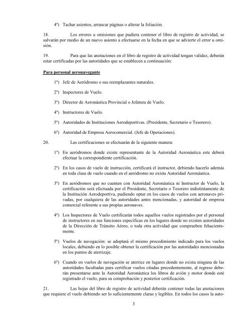 normas para el otorgamiento de certificados de idoneidad aeronautica