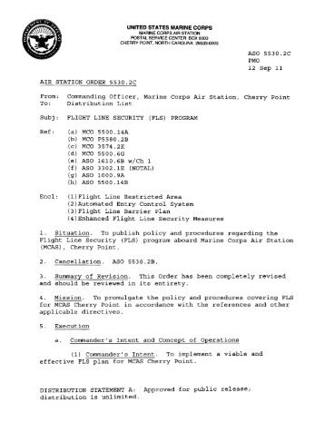 ASO 5530.2C PMO 12 Sep 11 AIR STATION ORDER 5530.2C From ...