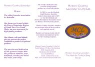 Monaro Country Lavender Co-Op Ltd. - Platypus Country