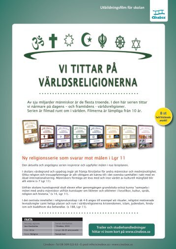 Vi tittar på världsreligionerna - Cinebox