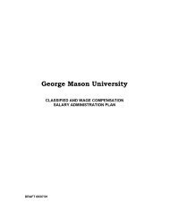 George Mason University - Human Resources and Payroll