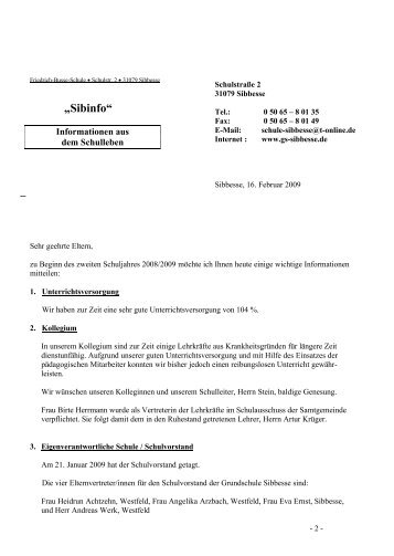 âSibinfoâ - gs-sibbesse.de