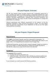 4th year Project: Research Proposal