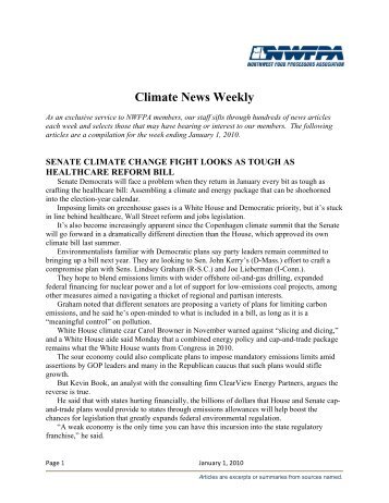 Climate News Weekly