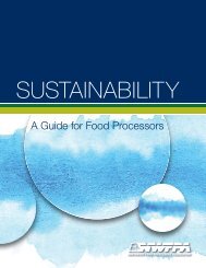 A Guide for Food Processors - Northwest Food Processors Association