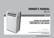 owneR'S ManUal - Royal Sovereign