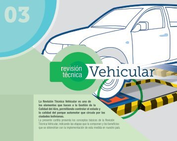 cartilla revisiÃ³n tÃ©cnica vehicular - swisscontact