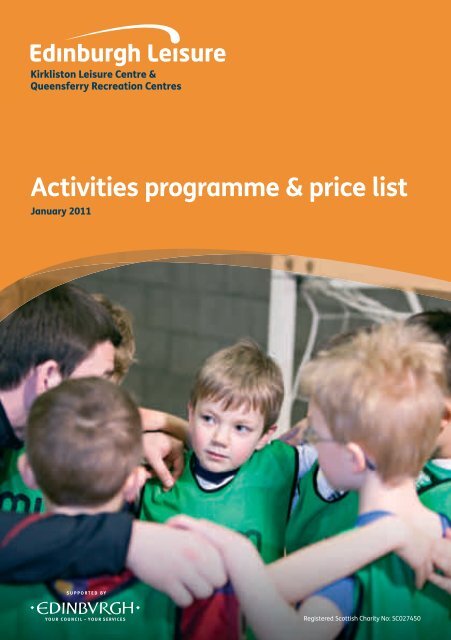 Activities programme & price list - Ch-change.com