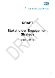 DRAFT Stakeholder Engagement Strategy - Hertfordshire ...