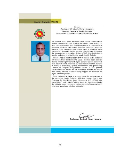 Health Bulletin 2009