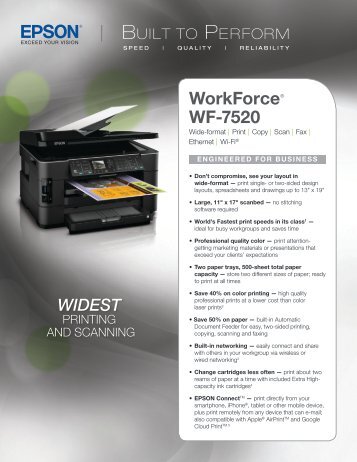 Workforce® WF-7520