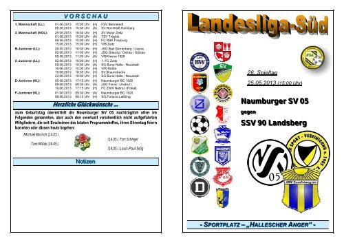 SSV 90 Landsberg - Naumburger SV 05