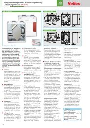 Produkt-Beschreibung und technische Daten - Helios KWL easyPlan