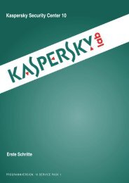 Kaspersky Security Center 10